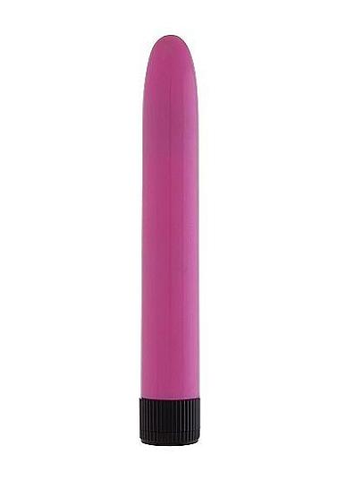 Фиолетовый вибратор Super Vibe - 17,5 см.