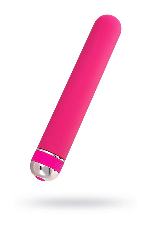 Розовый нереалистичный вибратор Mastick - 18 см. - анодированный пластик (ABS)