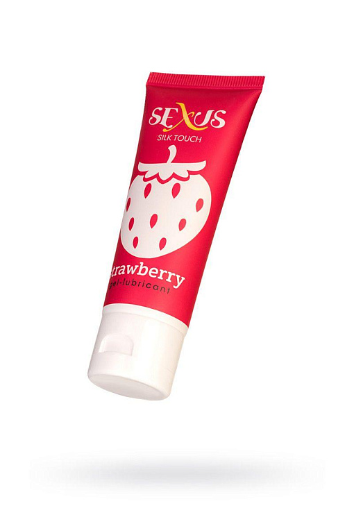 Увлажняющая гель-смазка с ароматом клубники Silk Touch Strawberry - 50 мл. от Intimcat