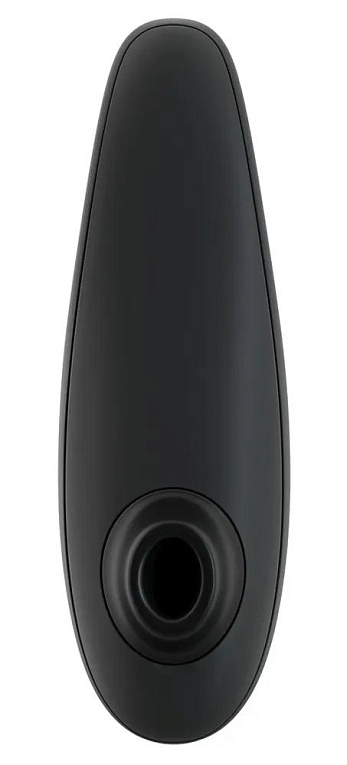 Черный бесконтактный стимулятор клитора Womanizer Classic 2 - искусственная кожа, силикон
