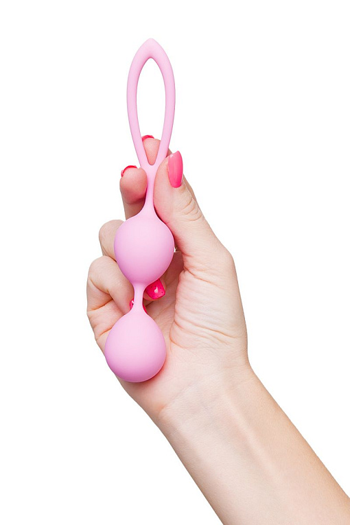 Розовые вагинальные шарики Lotus от Intimcat