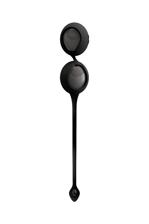 Чёрные вагинальные шарики L1A от Intimcat