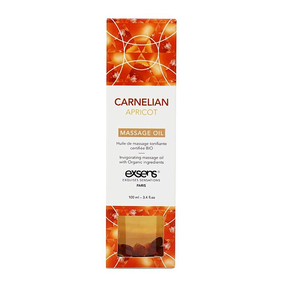 Органическое массажное масло CARNELIAN APRICOT - 100 мл. от Intimcat