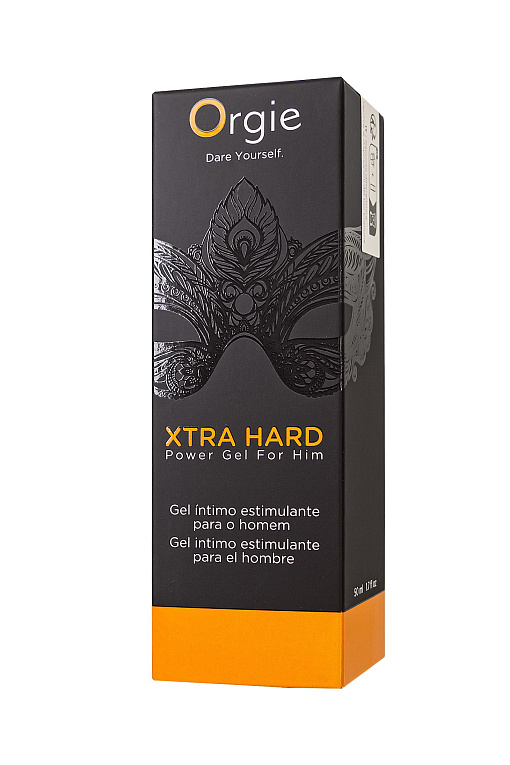Возбуждающий крем для мужчин ORGIE Xtra Hard Power Gel for Him - 50 мл. - фото 5