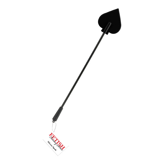 Стек Silicone Spade Black от Intimcat