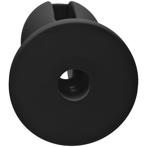Чёрная анальная пробка Kink Wet Works Lube Luge Premium Silicone Plug 6  - 15,2 см. - силикон