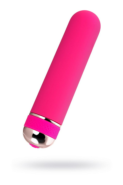 Розовый нереалистичный мини-вибратор Mastick Mini - 13 см. - анодированный пластик (ABS)