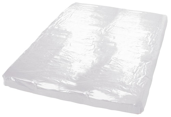 Белая виниловая простынь Vinyl Bed Sheet - поливинилхлорид (ПВХ, PVC)