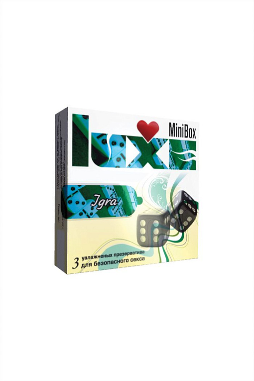 Презервативы Luxe Mini Box Игра - 1 блок (24 уп. по 3 шт. в каждой) - фото 5
