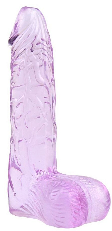 Фиолетовый фаллоимитатор Ding Dong 6  - 15,2 см. от Intimcat