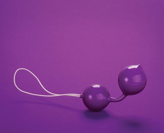 Фиолетовые вагинальные шарики Geisha Purple от Intimcat