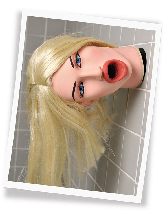 Мастурбатор-голова Hot Water Face Fucker! Blonde - фото 5