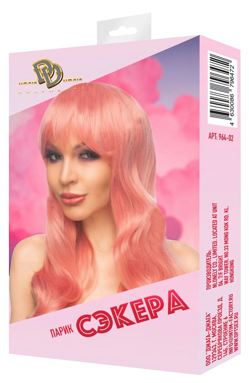 Розовый парик  Сэкера от Intimcat