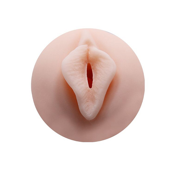 Мастурбатор со входом в виде вагины и эффектом смазки - Термопластичная резина (TPR)