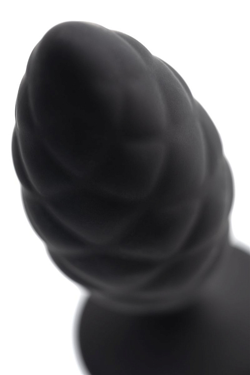 Черная анальная пробка Strob M - 13,5 см. - фото 7