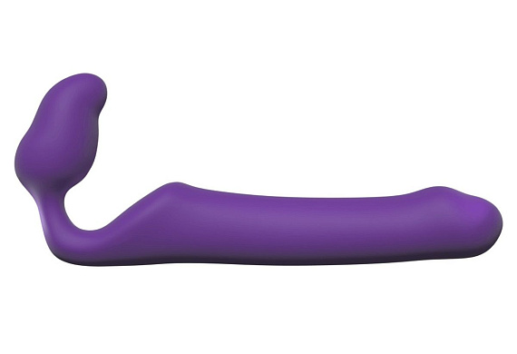 Фиолетовый безремневой страпон Queens L от Intimcat