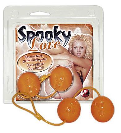 Бежевые вагинальные шарики Spooky