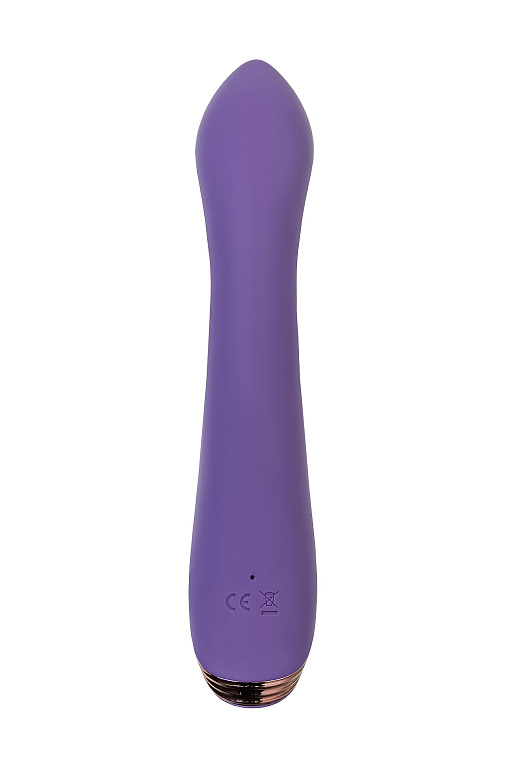 Фиолетовый вибратор-кролик Fingie с функцией Come-Hither - 21,6 см. JOS