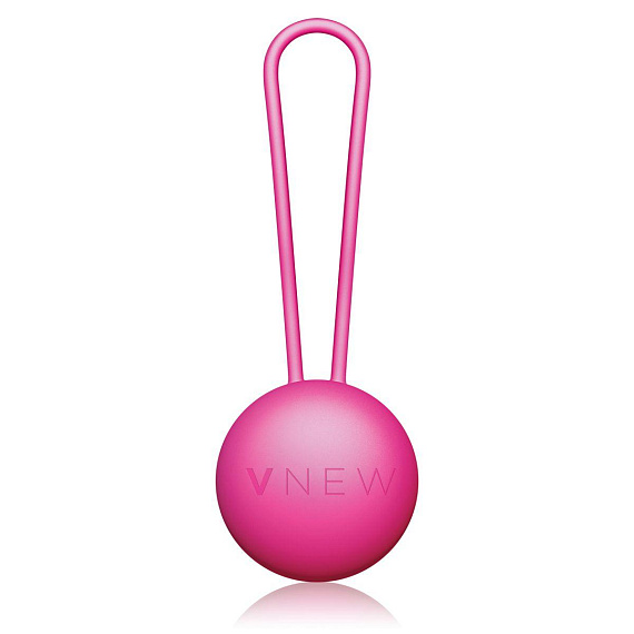 Розовый вагинальный шарик Vlevel 1