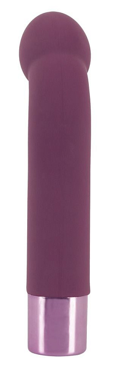 Фиолетовый G-стимулятор с вибрацией G-Spot Vibe - 16 см. от Intimcat