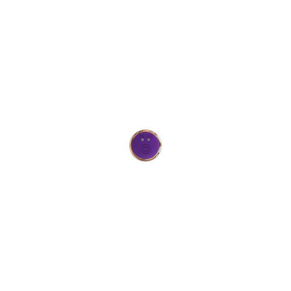Фиолетовый тонкий стимулятор Nipple Vibrator - 23 см. - фото 6