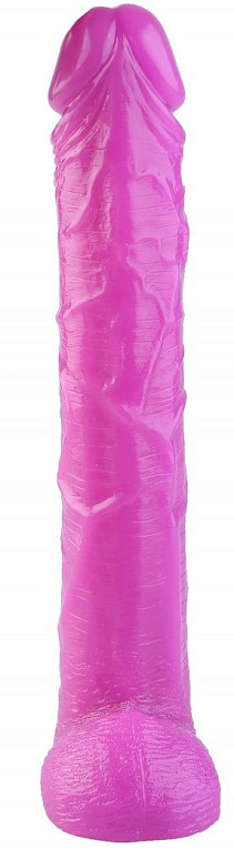 Розовый фаллоимитатор-гигант - 44,5 см. от Intimcat