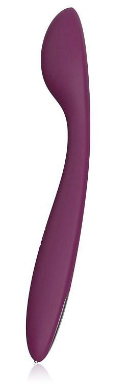 Фиолетовый клиторальный вибратор Keri Violet - 17 см. - фото 9