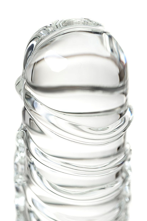 Стеклянный прозрачный фаллоимитатор Sexus Glass - 21 см. - фото 7