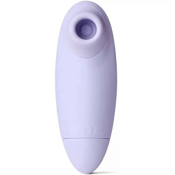 Фиолетовый вакуумный стимулятор клитора So Divine Pearl - 10 см. - силикон