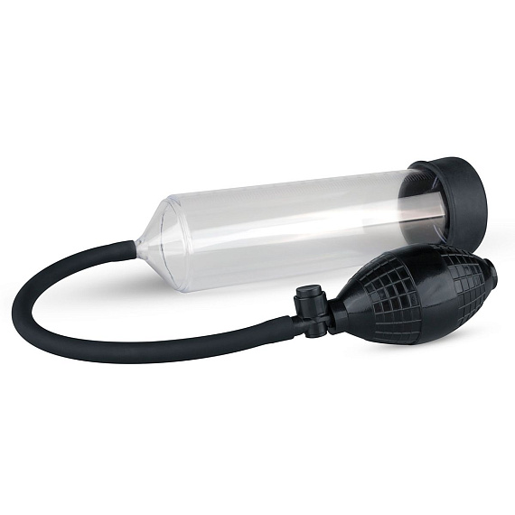 Прозрачная ручная вакуумная помпа для мужчин Penis Pump №1 - анодированный пластик (ABS)