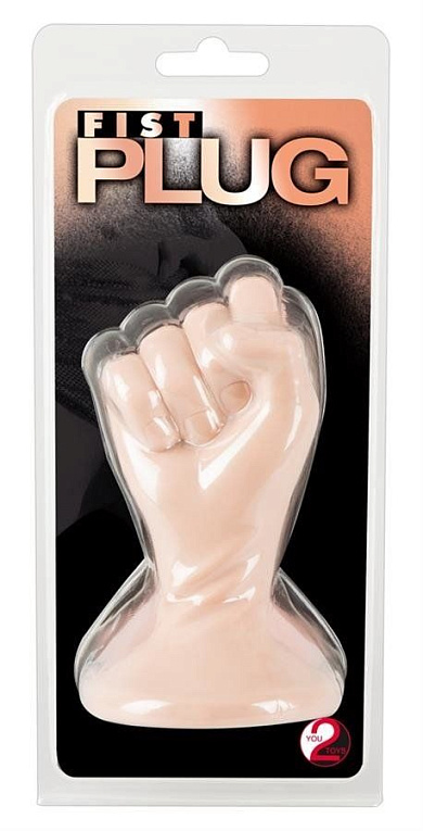 Телесный массажер-рука для фистинга Fist Plug - 13 см. - термопластичная резина (TPR)