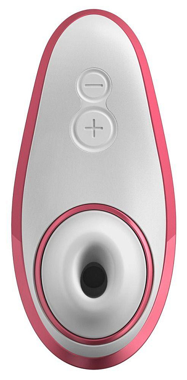 Розовый бесконтактный клиторальный стимулятор Womanizer Liberty - анодированный пластик, силикон