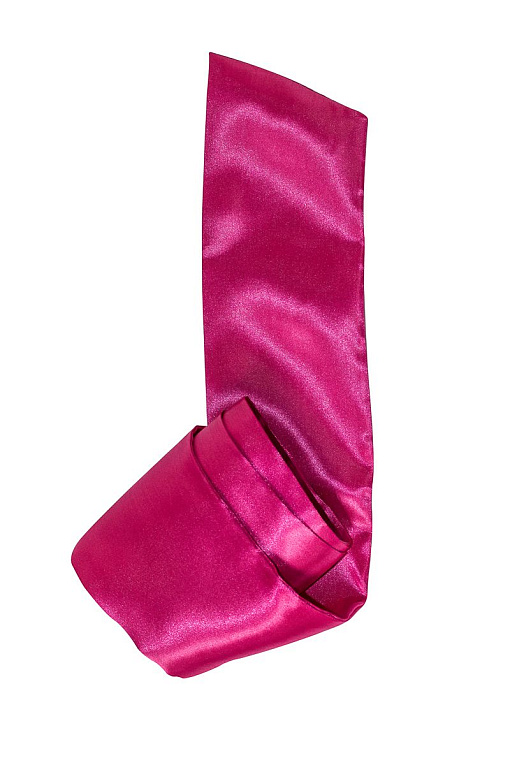 Розовая лента для связывания Wink - 152 см. - полиэстер