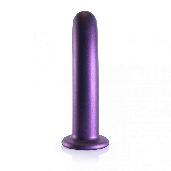 Фиолетовый фаллоимитатор Smooth G-Spot - 17,7 см. от Intimcat