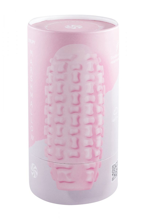 Розовый мастурбатор Marshmallow Maxi Syrupy от Intimcat