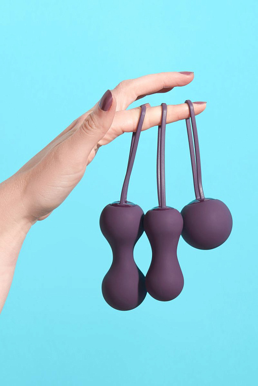 Набор фиолетовых вагинальных шариков Je Joue Ami Je Joue