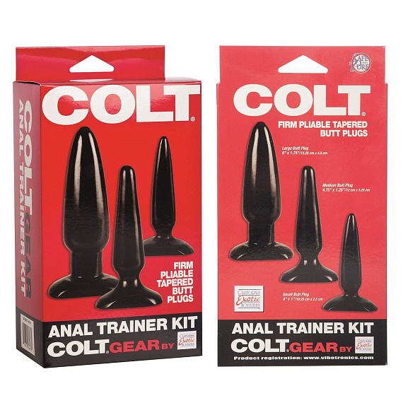 Набор анальных пробок Anal Training Kit California Exotic Novelties