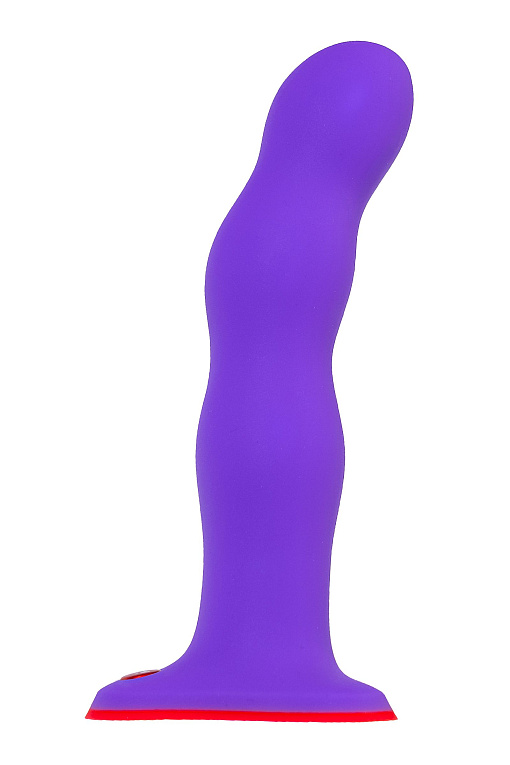 Фиолетовый фаллоимитатор Stubs Bouncer - 18,5 см. - фото 6