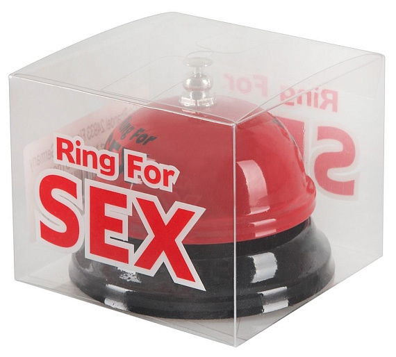 Настольный звонок с  надписью Ring for Sex от Intimcat