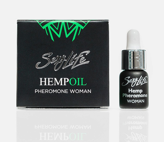 Ароматическое масло с феромонами Sexy Life HEMPOIL woman - 5 мл.