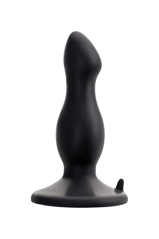 Черная анальная втулка Antlia - 10,5 см. от Intimcat