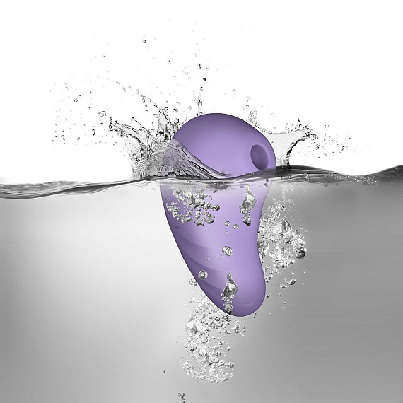 Фиолетовый вакуумный стимулятор клитора Peek-A-Boo от Intimcat