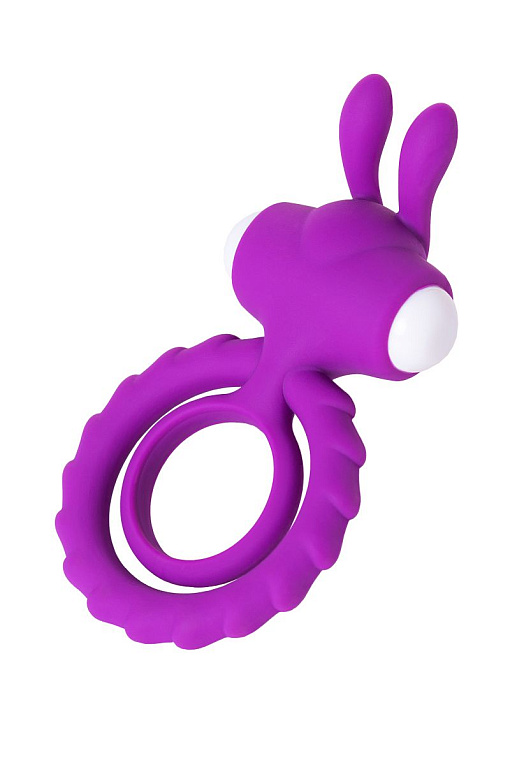 Фиолетовое эрекционное кольцо на пенис JOS  GOOD BUNNY от Intimcat