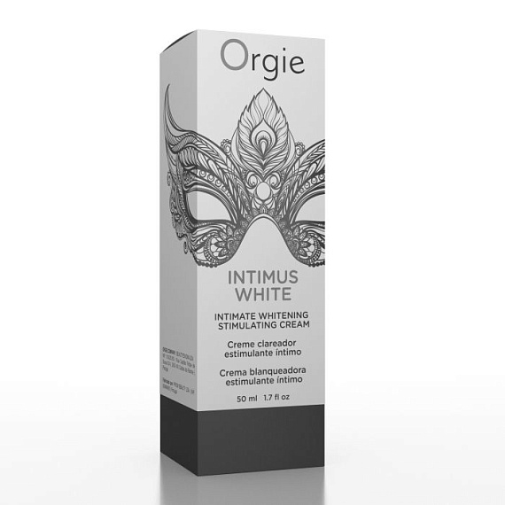 Осветляющий и стимулирующий крем Orgie Intimus White для интимных зон - 50 мл. - 