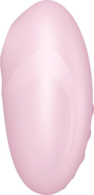 Розовый вакуум-волновой стимулятор с вибрацией Vulva Lover 3 - силикон