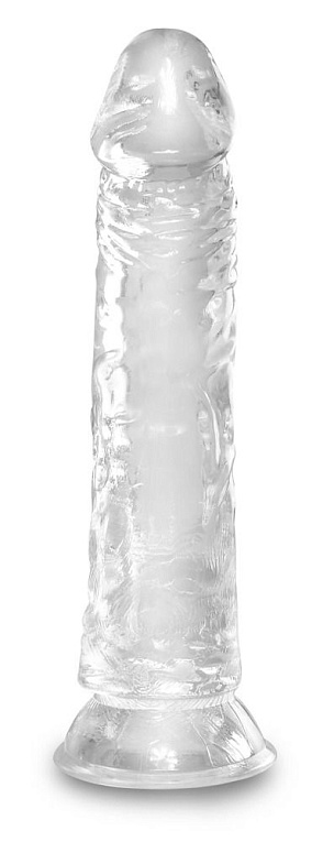 Прозрачный фаллоимитатор 8 Inch Dildo - 21,8 см. - термопластичный эластомер (TPE)