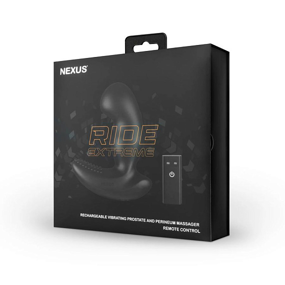 Черный вибромассажер простаты Nexus Ride Extreme - 14,1 см. - фото 6