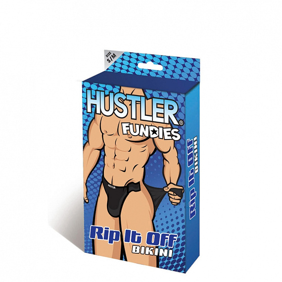 Классические трусы на двух липучках Hustler Fundies - нейлон