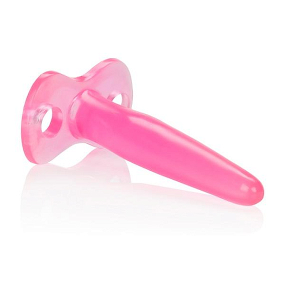 Розовая силиконовая пробка Tee Probes - 12 см. - силикон