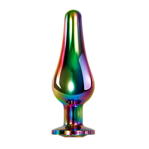 Набор из 3 радужных анальных пробок Rainbow Metal Plug Set от Intimcat